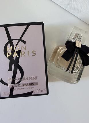 Парфумована вода yves saint laurent mon paris 30 мл