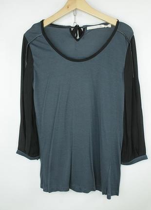 Шовкова блуза dorothee schumacher modal silk 3/4 sleeve blouse tunic