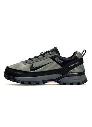 Теплые кроссовки мужские nike rivah, оливковые термо кроссовки найк, осень зима