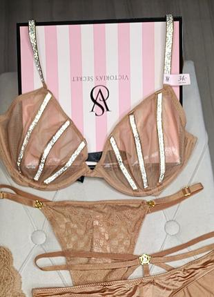 Бюстгальтер с камушками victoria’s secret оригинал