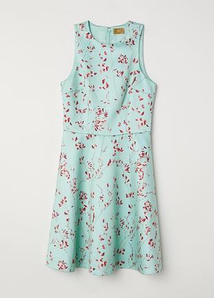 Нарядное платье атласа - масло/44/brend h&amp;m