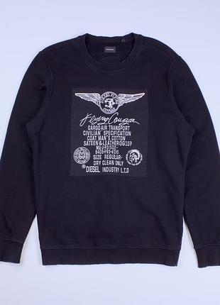 Чоловічий світшот diesel flying cougar military distressed