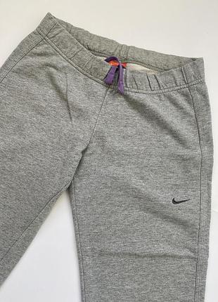 Новые женские серые спортивные штаны капри бриджи nike (оригинал) размер xs