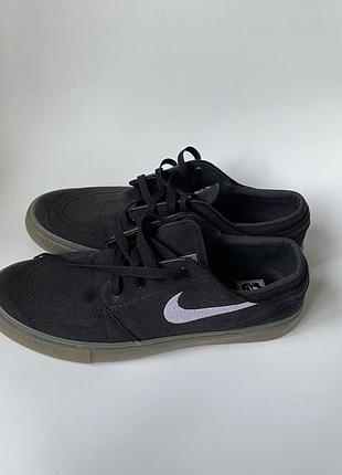 Кеди чоловічі nike sb stefan janovski чорний оригінал