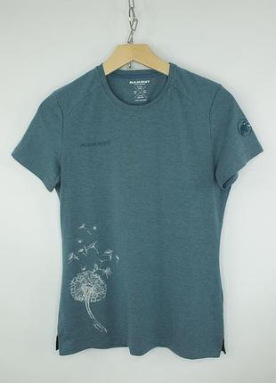Спортивная треккинговая футболка mammut trovat stretch trekking t-shirt lyocell blend