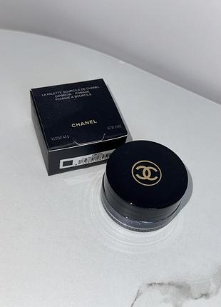 Люксова чорна підводка гелева для очей chanel шанель