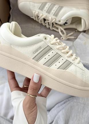 Кроссовки adidas campus x bad bunny beige