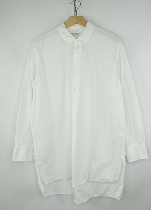 Премиальная рубашка блуза nili lotan white yorke oversized fit shirt blouse