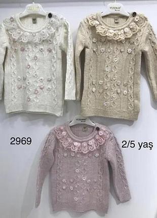 Стильный свитер 2,3,4,5 лет