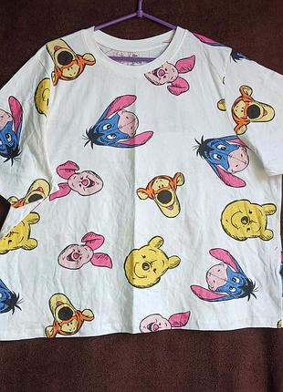 Футболка женская vinnie,  2xl, eur 50-52, батл