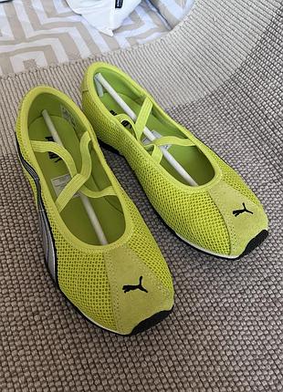 Жіночі салатові балетки h-street ballet sneakers women