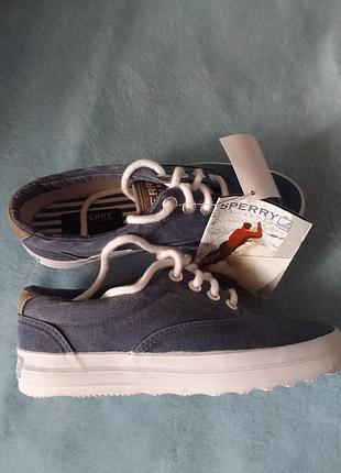Фірмові кеди оригінал амеріканського бренду sperry 36 р