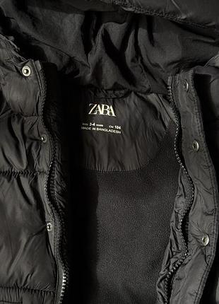 Курточка стьобана водовідштовхувальна zara (універсальна) 104р