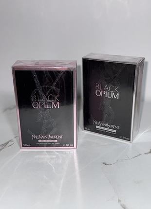 Парфуми жіночі ysl black opium шлейфові духи блек опіум франція