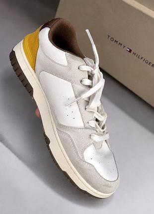 Чоловічі кросівки tommy hilfiger, білі, 42 р
