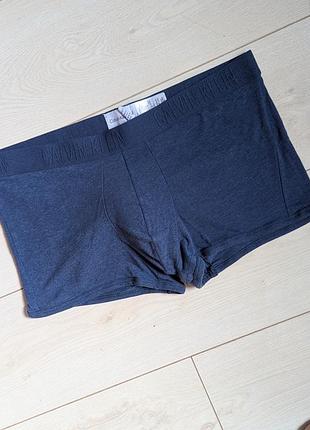 Хлопковые трусы боксеры от бренда calvin klein