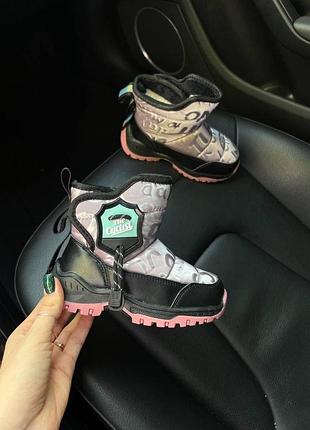 Зимние ботинки на девочку 27,28,29,30,31 р