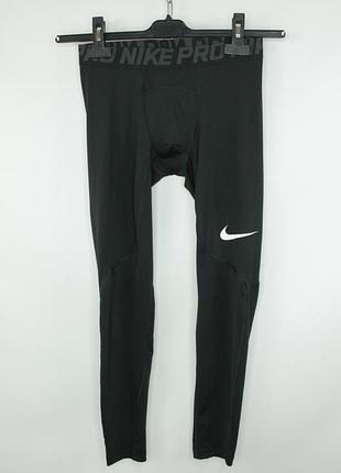 Спортивні лосини тайтси nike pro men's training tights cj5120-010