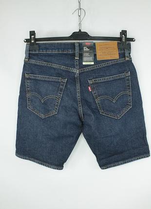 Джинсовые шорты levi's 412 slim fit denim shorts