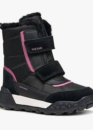 Новые детские зимние ботинки geox, 24,32,33,34,35