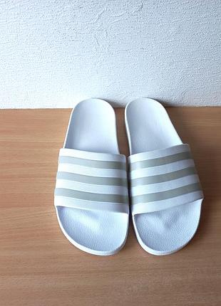 Отличные шлепанцы сланцы тапки adidas adilette aqua 44 р.