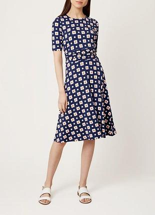 Вискозное миди платье hobbs london
