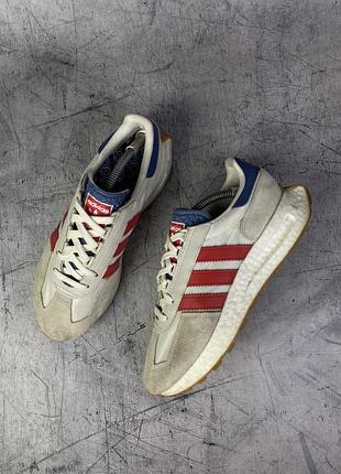Кросівки adidas retropy e5 boost білі червоні eu 42 2/3