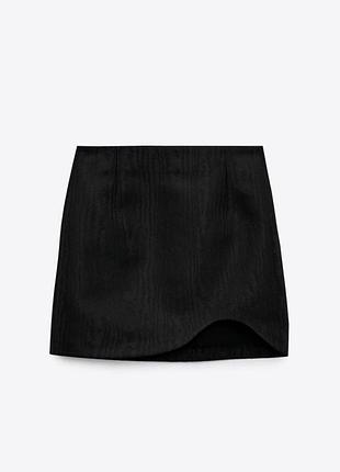 Чорна спідниця zara розміру s