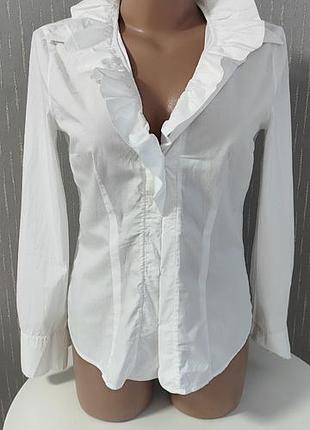 Белая рубашка armani s