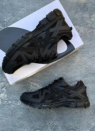 Asics gel-kahana 8 total black gortex💦 ✅