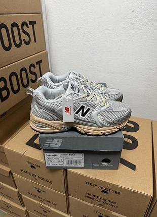 Кроссовки new balanсe 530 sivеr beige/28 беленс 530 серые бежевые 38 39 40 41 42 43