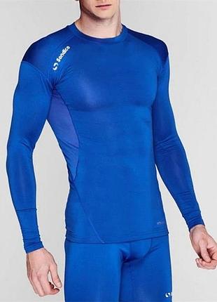 Спортивный термо лонгслив sondico base core base layer royal базовый слой с длинными рукавами