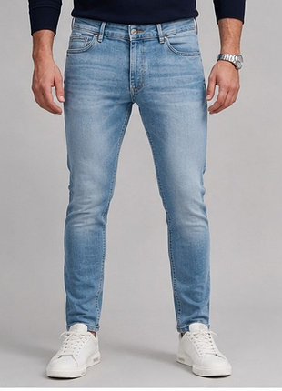 Мужские джинсы karve k mid tight stone шведский бренд w33–34