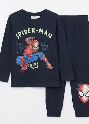 Пижама для мальчика marvel spider-man человек паук лилл bs001649