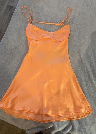Шовкова сукня zara