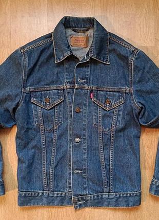 Джинсова куртка levi's 70500 trucker jacket (made in croatia)