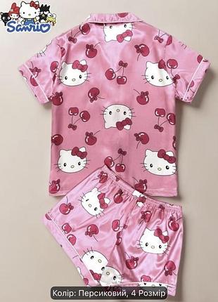 Підліткова піжама hello kitty 3
