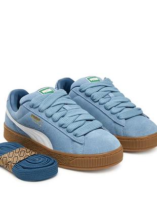 Puma снікерcи suede xl jr 396577 40 голубий