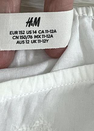 H&m. котонова блузка-майка для дівчинки 4