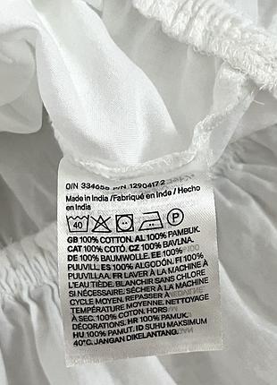 H&m. котонова блузка-майка для дівчинки 5