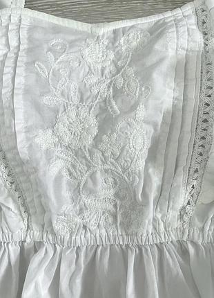 H&m. котонова блузка-майка для дівчинки 3