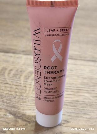 Wild science lab leaf + seed root therapy маска для обличчя  30 мл