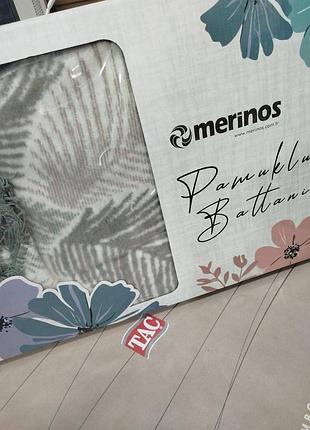 Плед merinos производство туречки 🇹🇷 
мягкий, приятный к телу, подарит вам тепло и уют прохладными вечерами
размер 180*220
