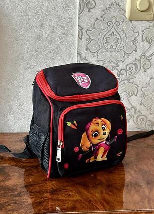 Дитячий дошкільний рюкзак щенячий патруль paw patrol)