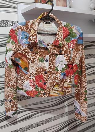 Куртка blumarine leopard y2k