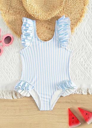 Детский слитный купальник shein 12-18мис