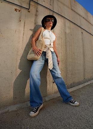 Джинси boot fit vintage denim
