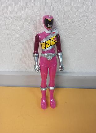 Колекційна фігурка рожевий рейнджер (pink ranger) із серії power rangers dino charge,