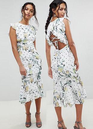 Распродажа платье hope &amp; ivy со шнуровкой на спине