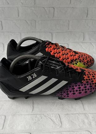 Adidas predator lz ii sl fg size 43 розмір адідас предатор чоловічі професійні футбольні копочки бутси буци копи кросівки для футболу профі оригінал